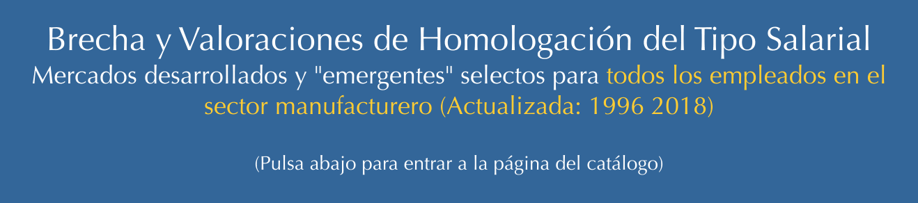 Brecha y Valoraciones de Homologación